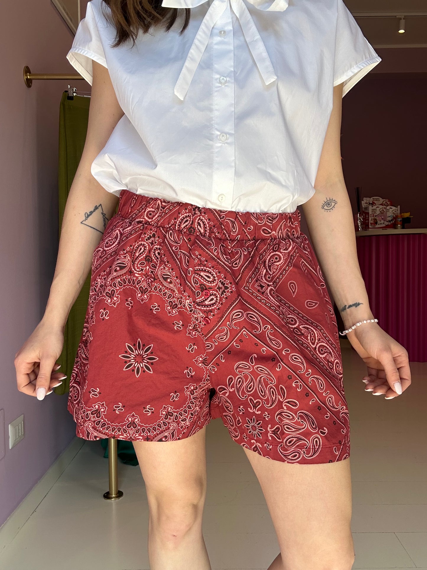 Bermuda Bandana Bordeaux