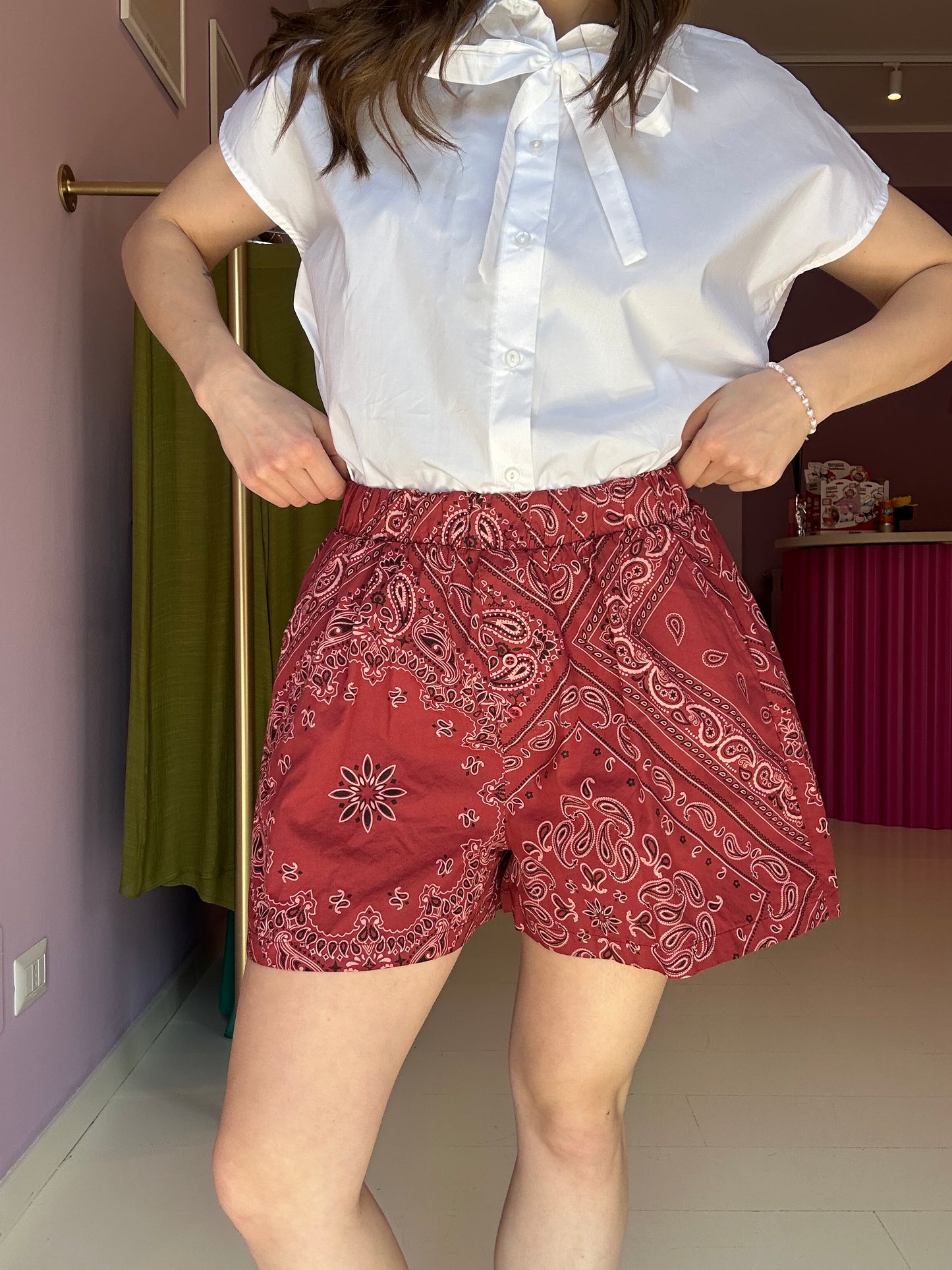 Bermuda Bandana Bordeaux