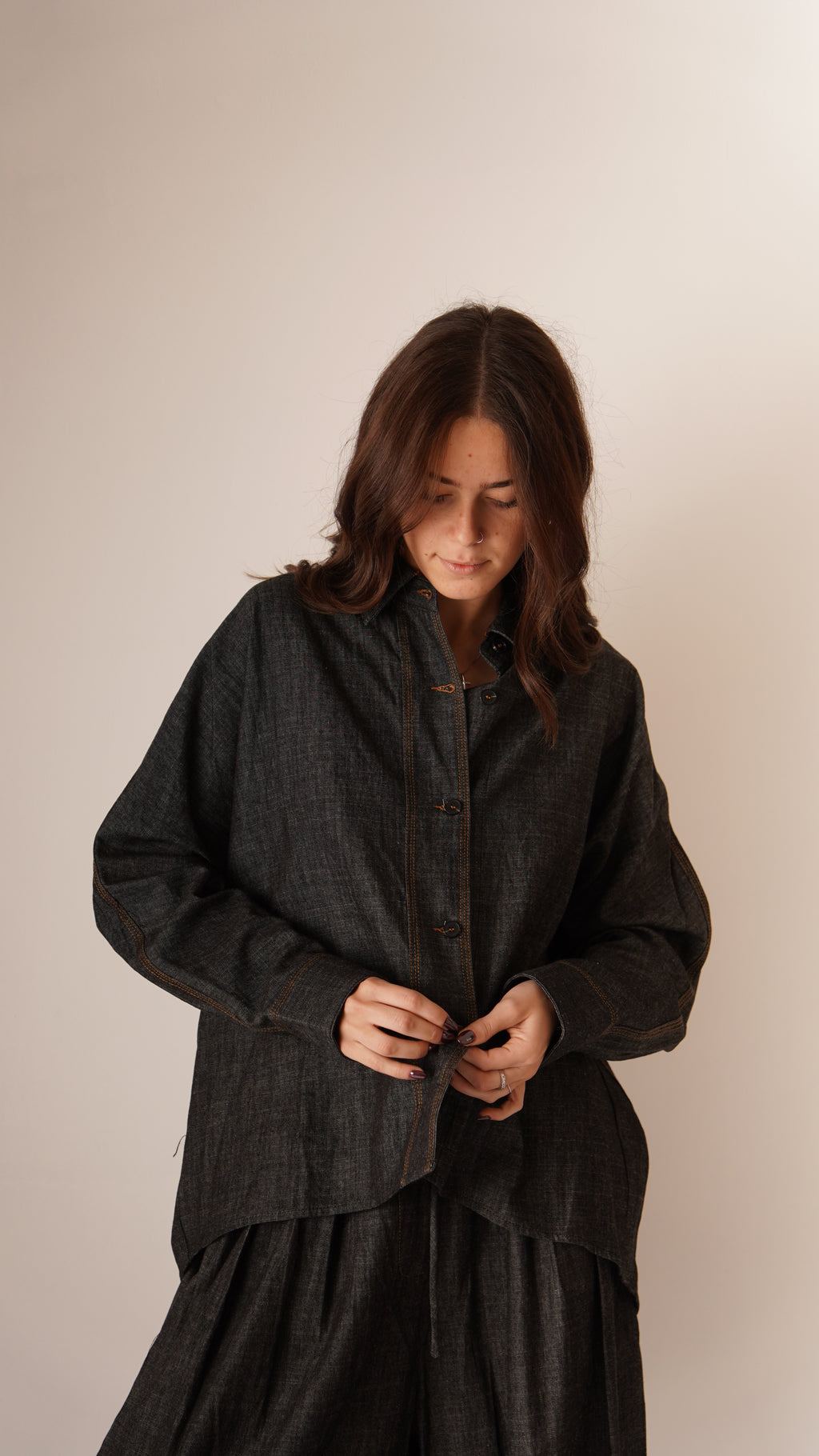 Camicia Chuck Denim Scuro