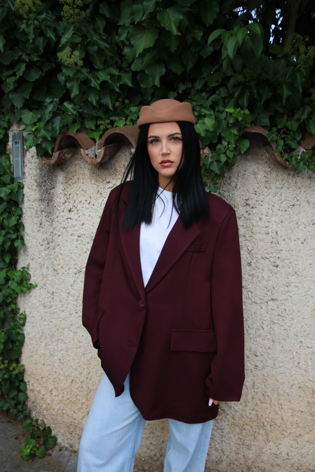 Giacca Kelly Bordeaux