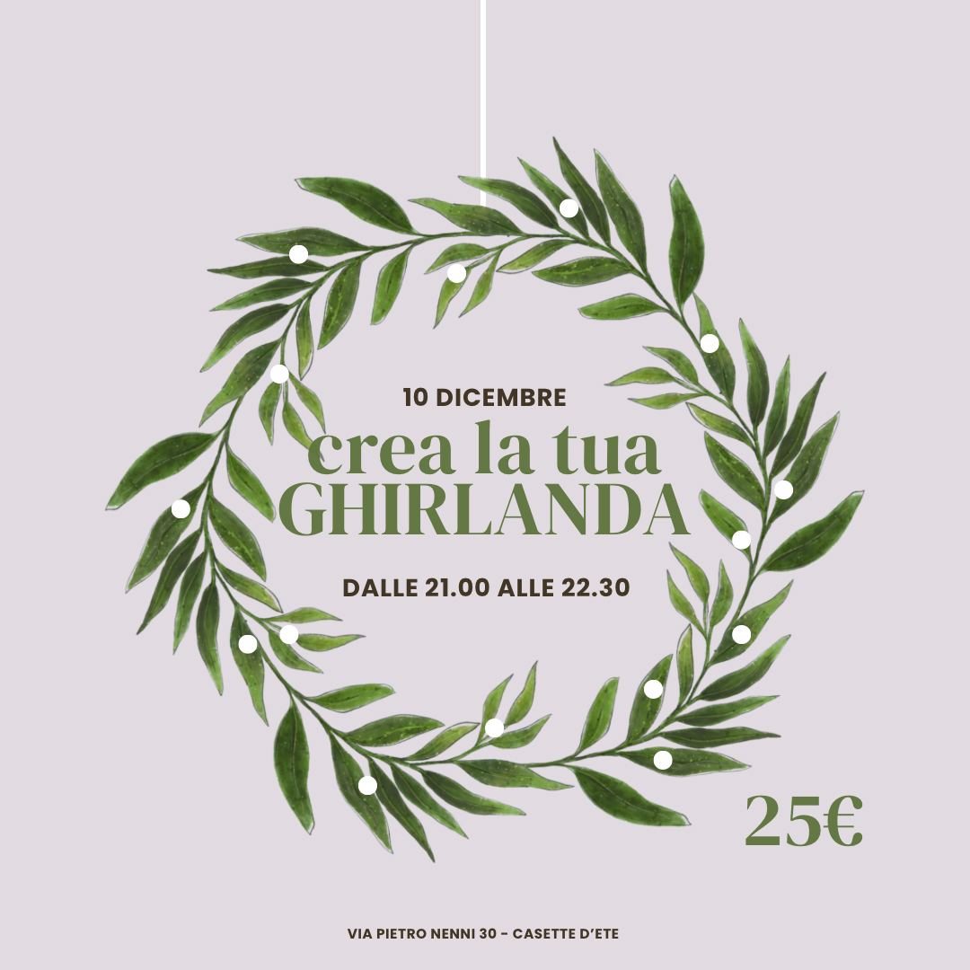 Crea la tua ghirlanda!