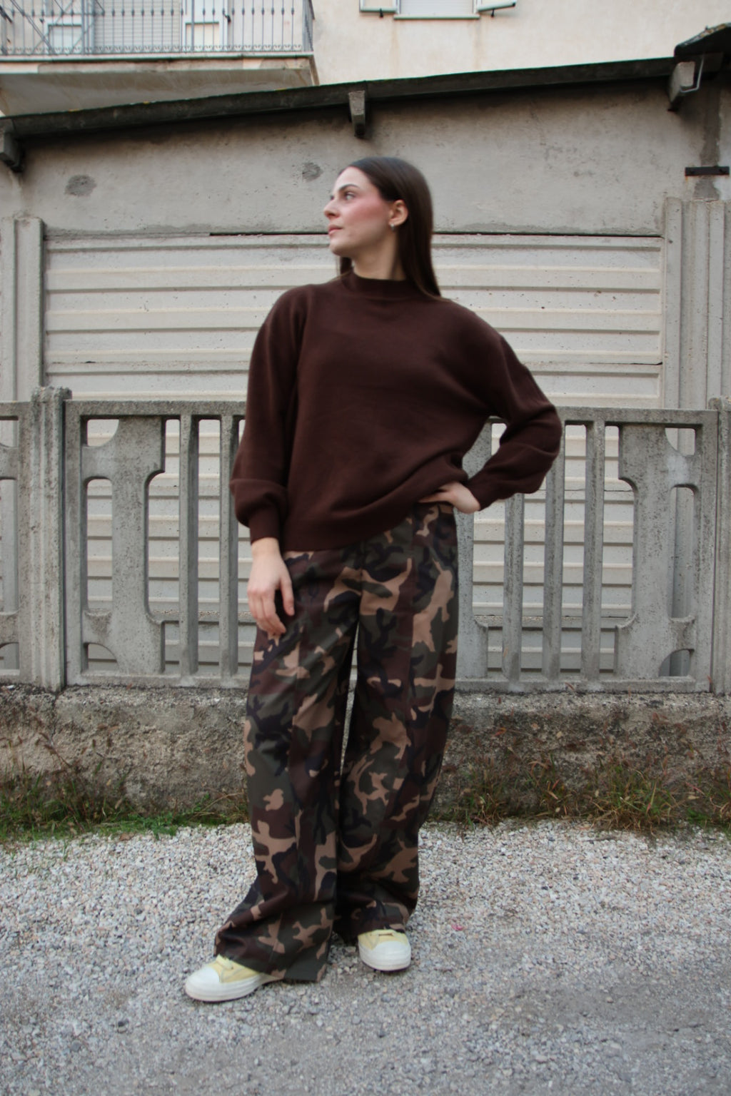 Maglia Harper Marrone