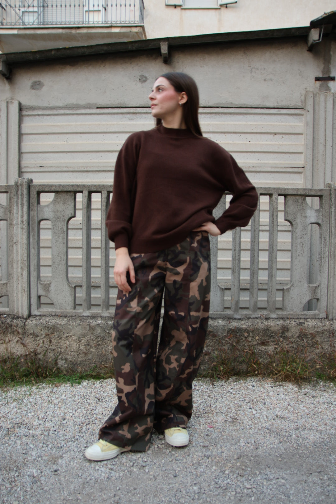 Maglia Harper Marrone
