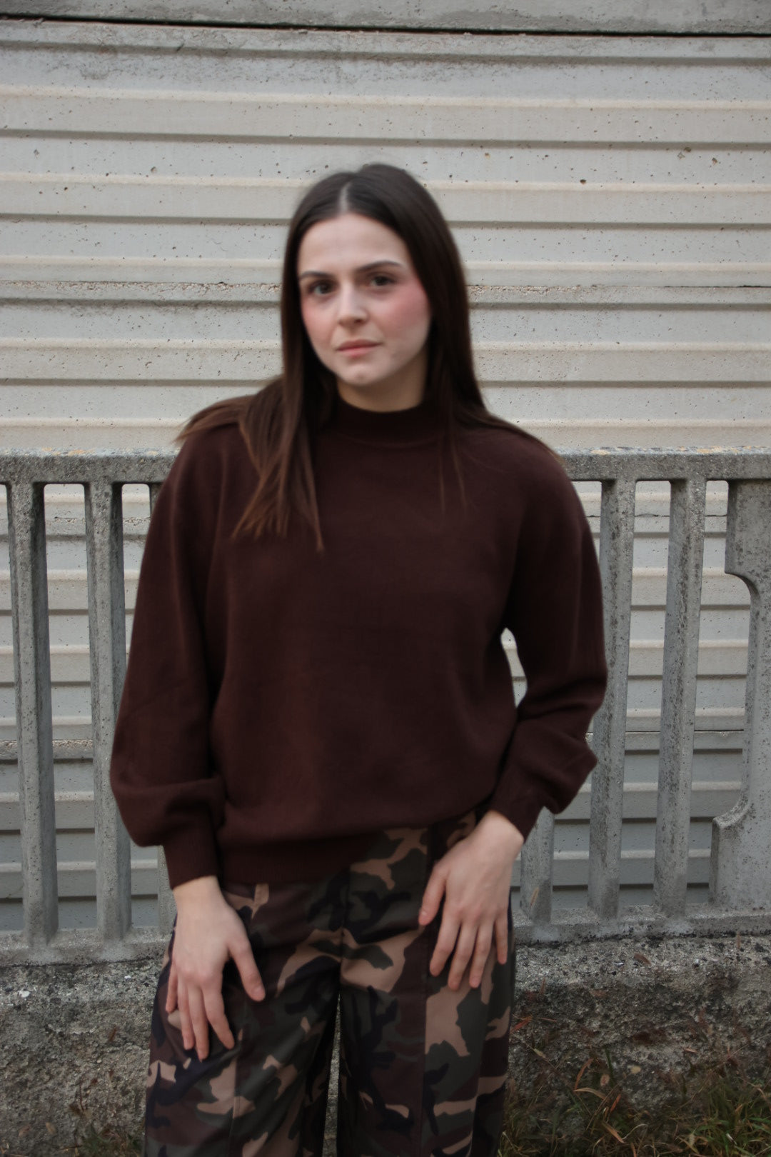 Maglia Harper Marrone