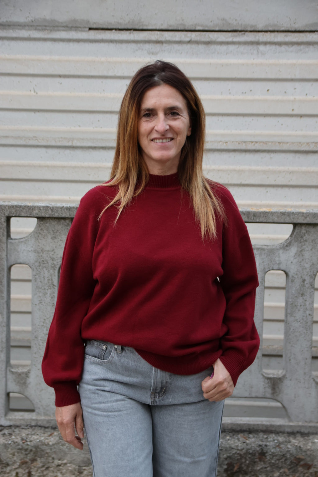 Maglia Harper Bordeaux