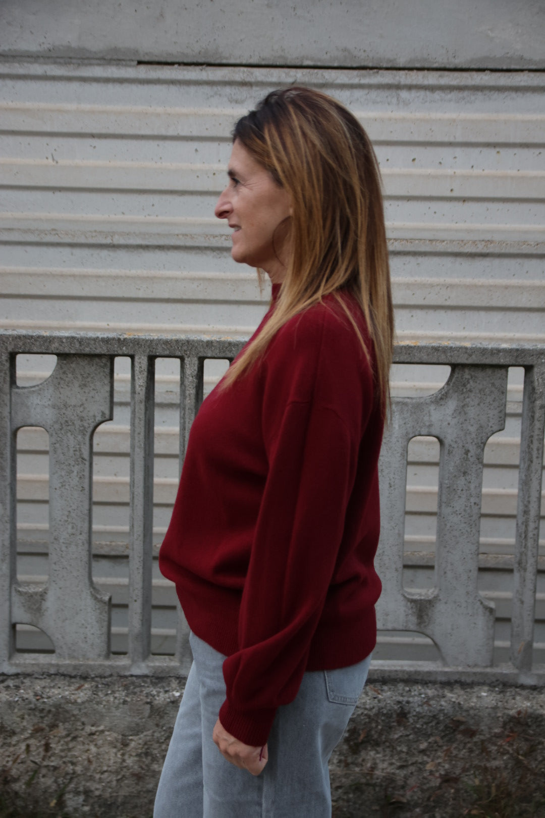 Maglia Harper Bordeaux