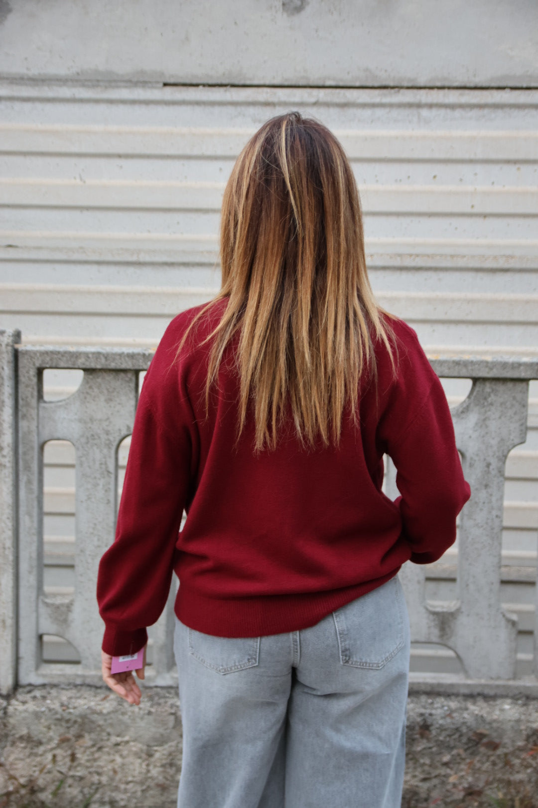 Maglia Harper Bordeaux