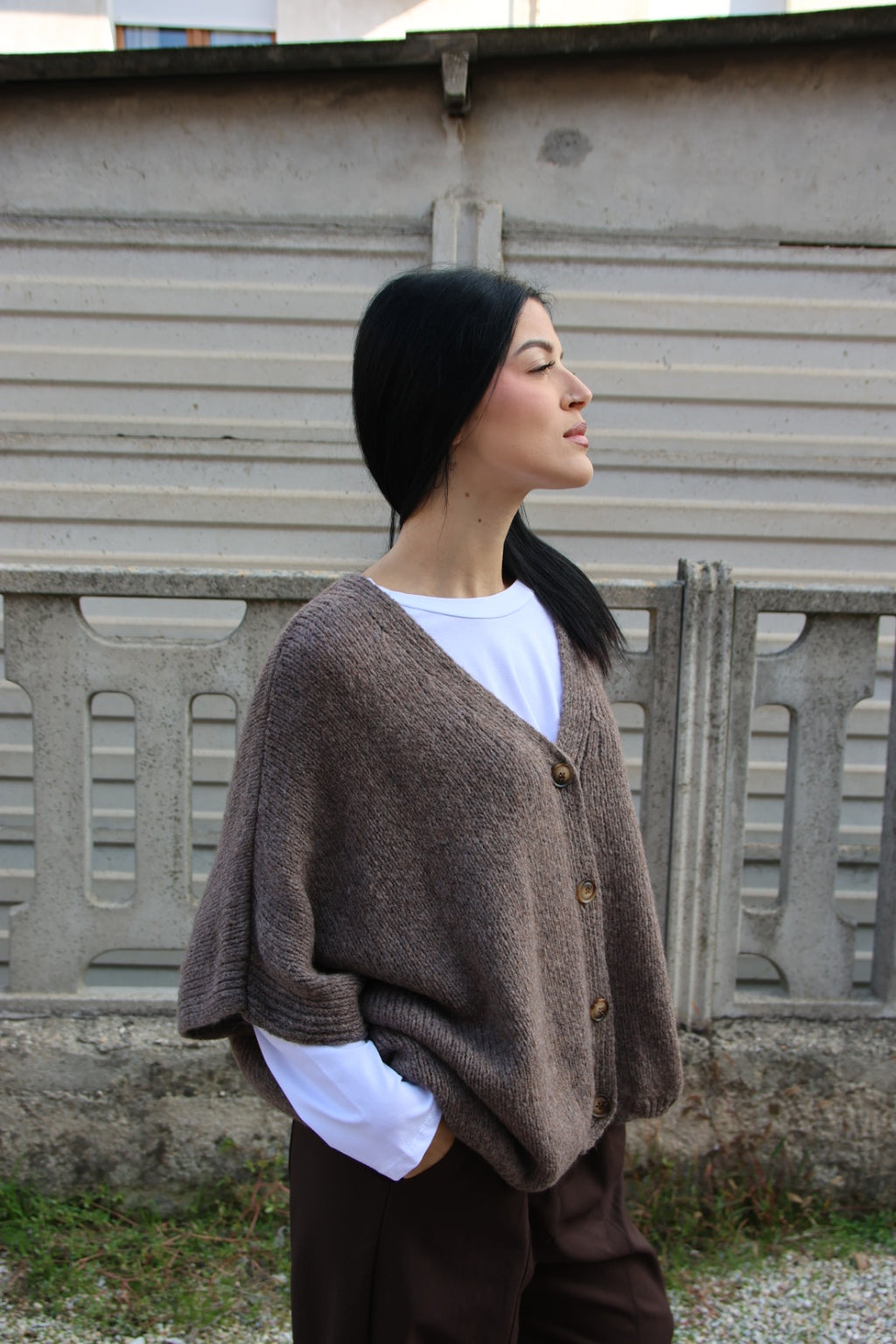Gilet Tecla Tortora