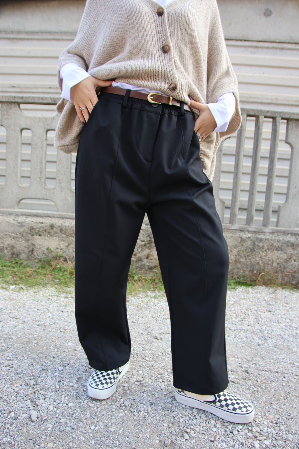 Pantalone Runa Nero