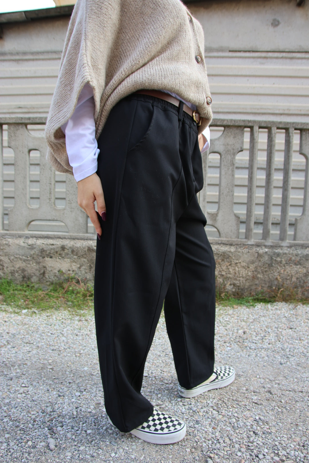 Pantalone Runa Nero