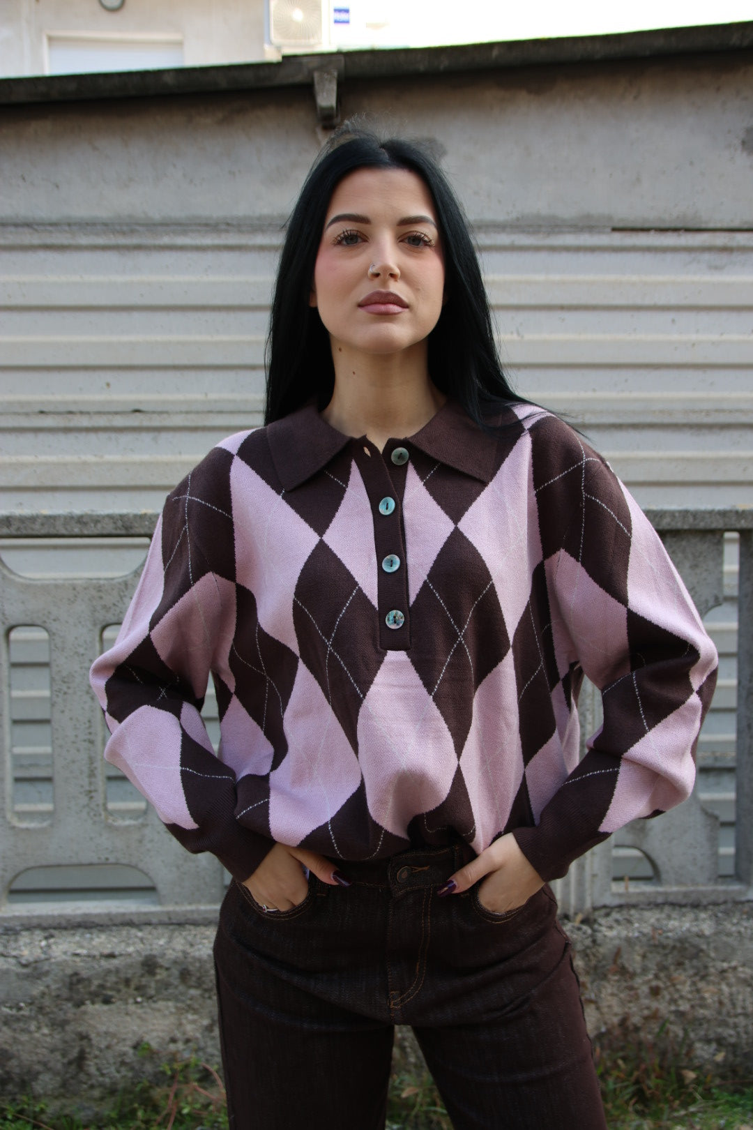 Maglione Zelda Rosa