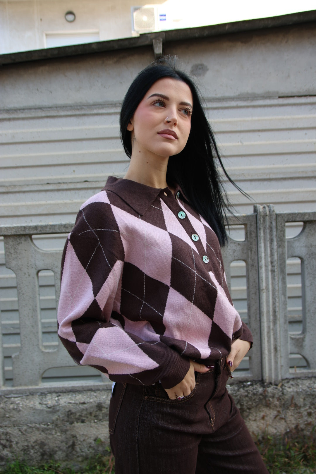 Maglione Zelda Rosa
