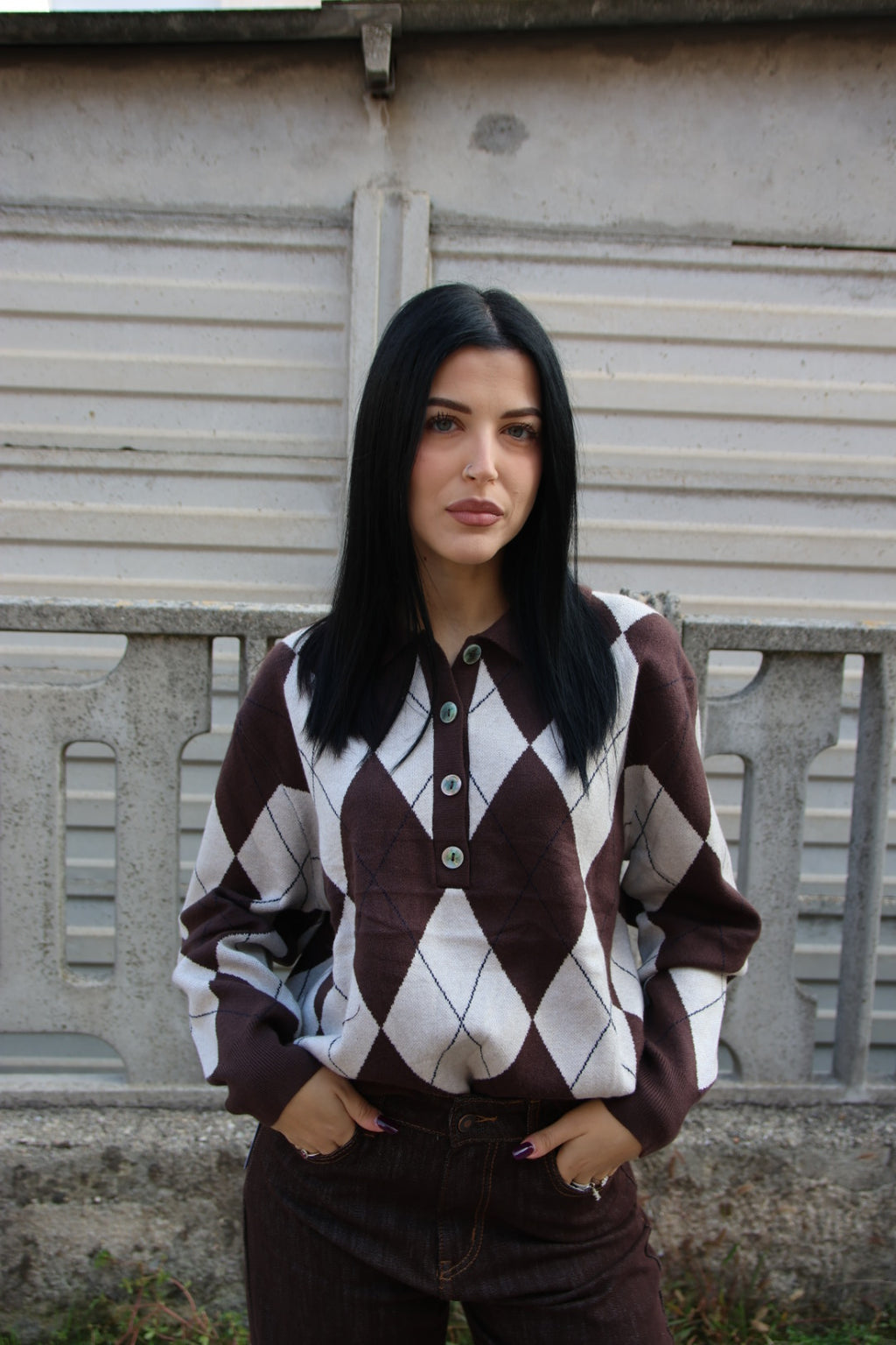 Maglione Zelda Marrone