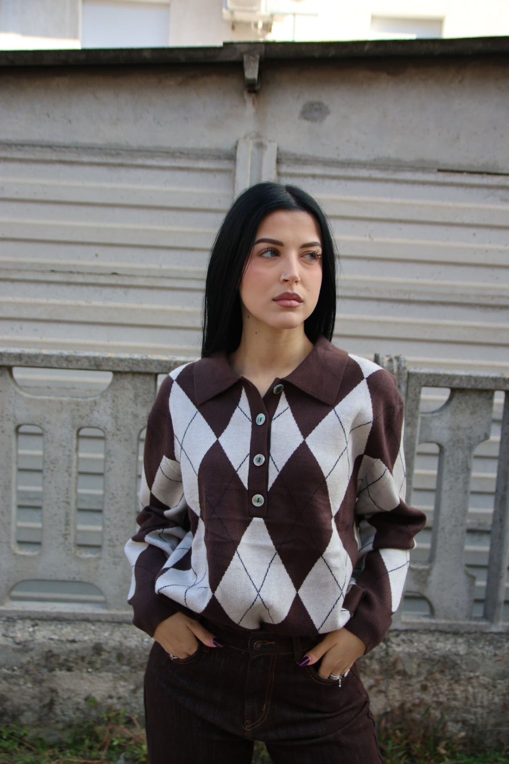 Maglione Zelda Marrone
