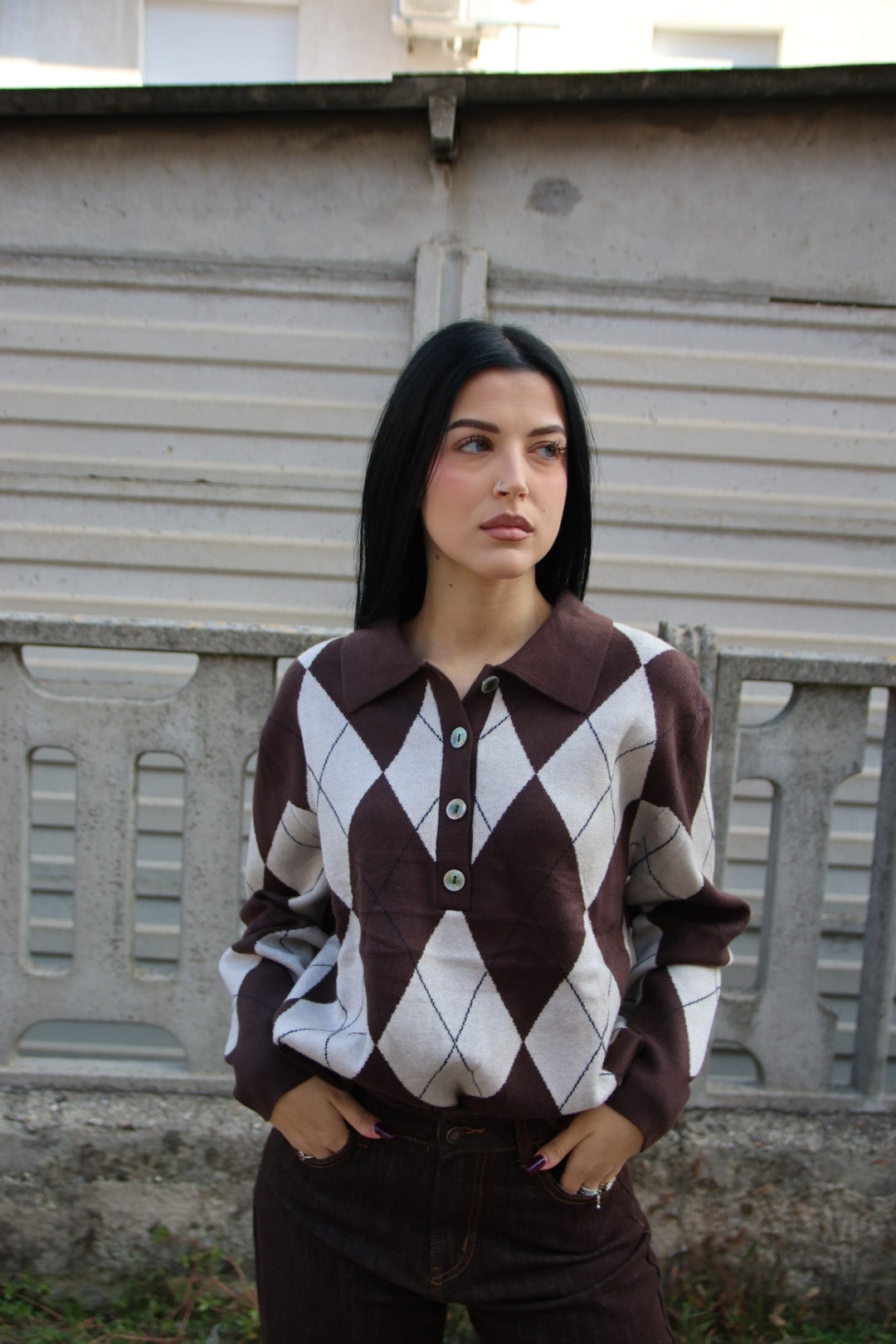 Maglione Zelda Marrone