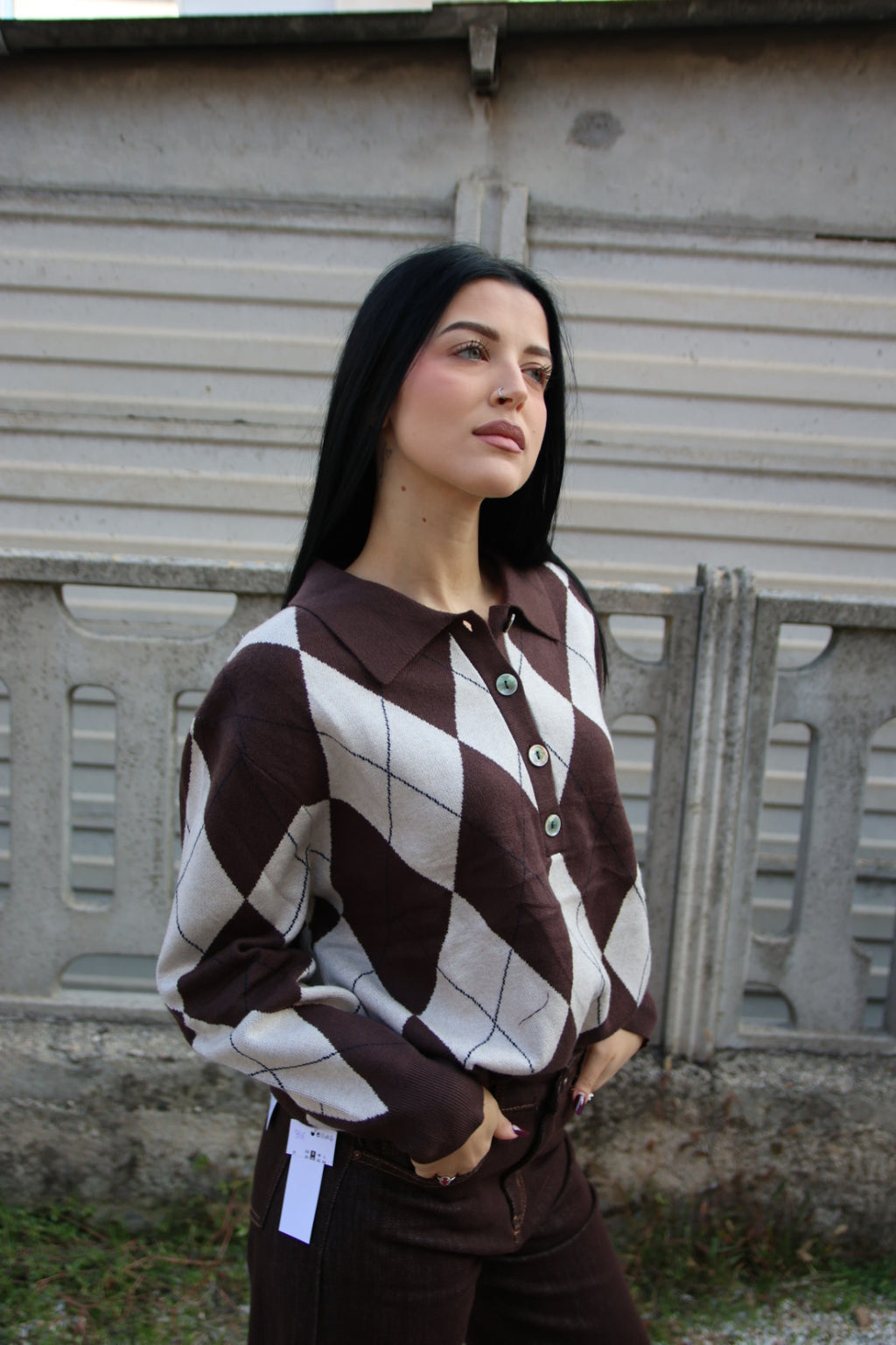 Maglione Zelda Marrone