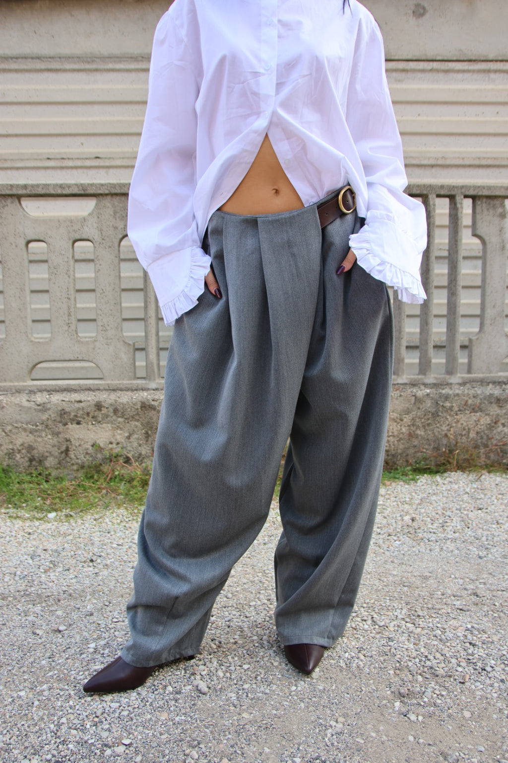 Pantalone Sasha Grigio