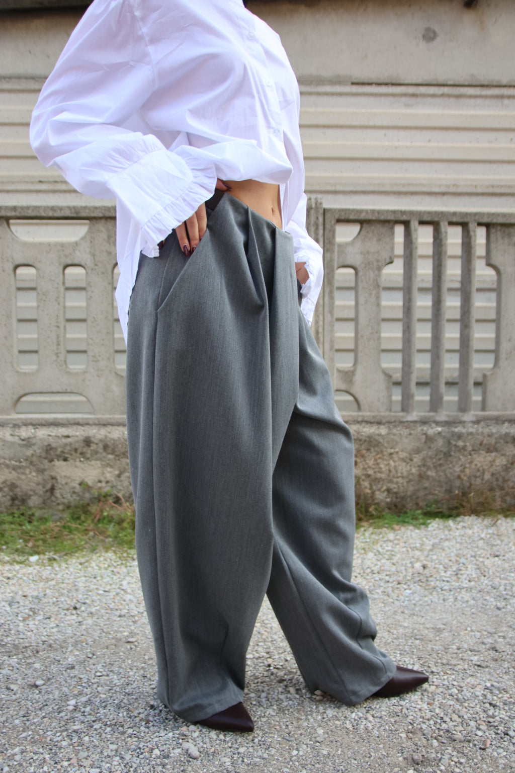 Pantalone Sasha Grigio
