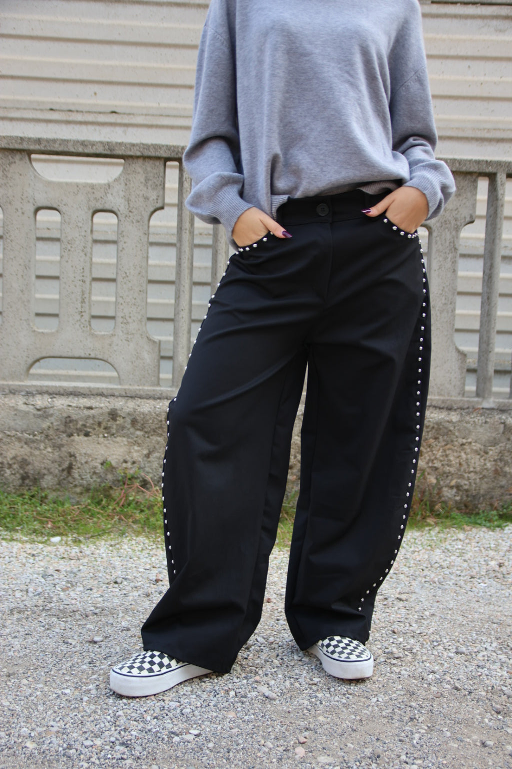 Pantaloni Gea Nero