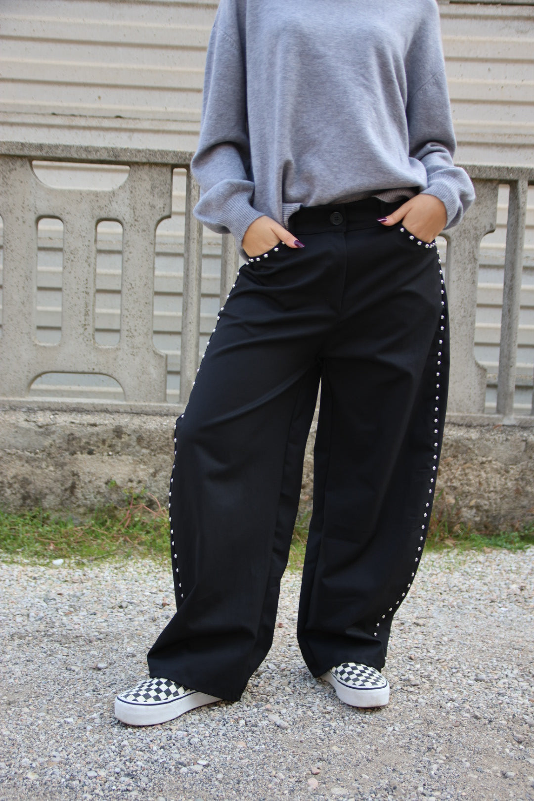 Pantaloni Gea Nero