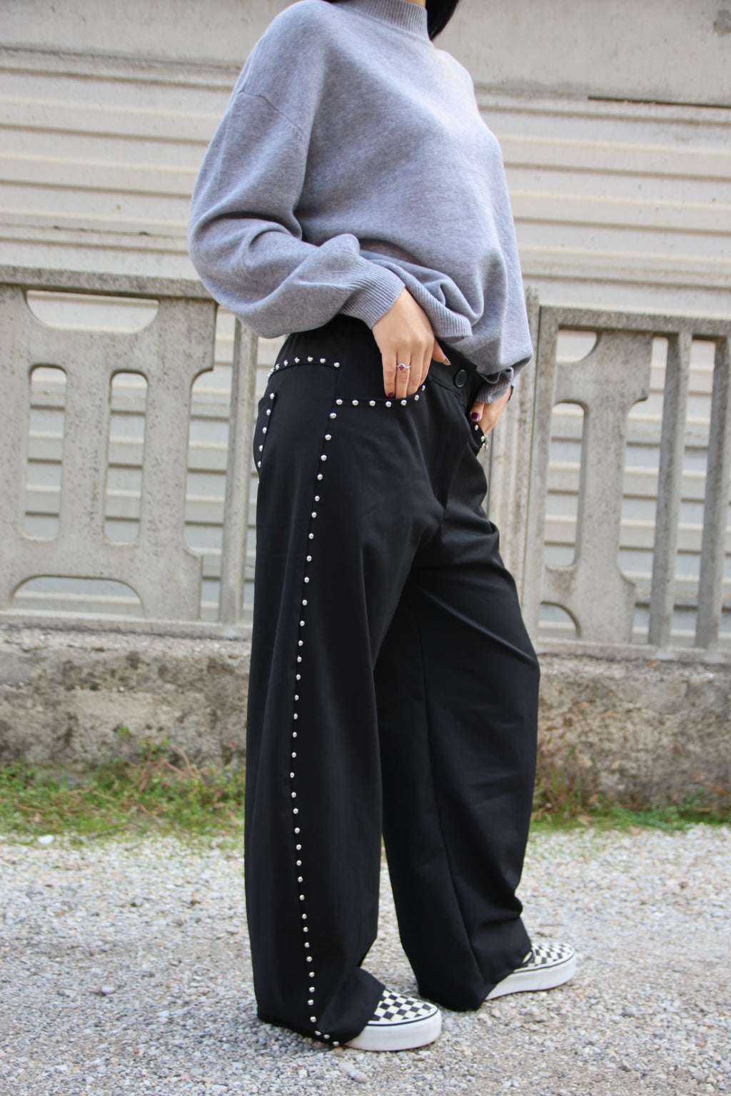 Pantaloni Gea Nero