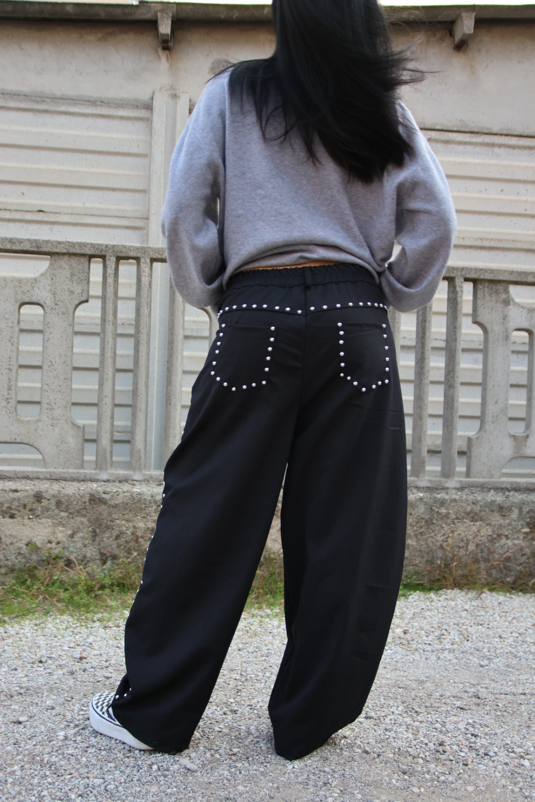 Pantaloni Gea Nero