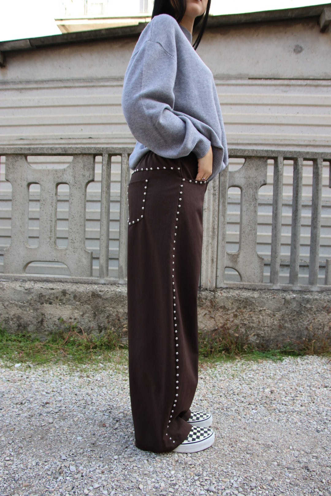 Pantaloni Gea Marrone