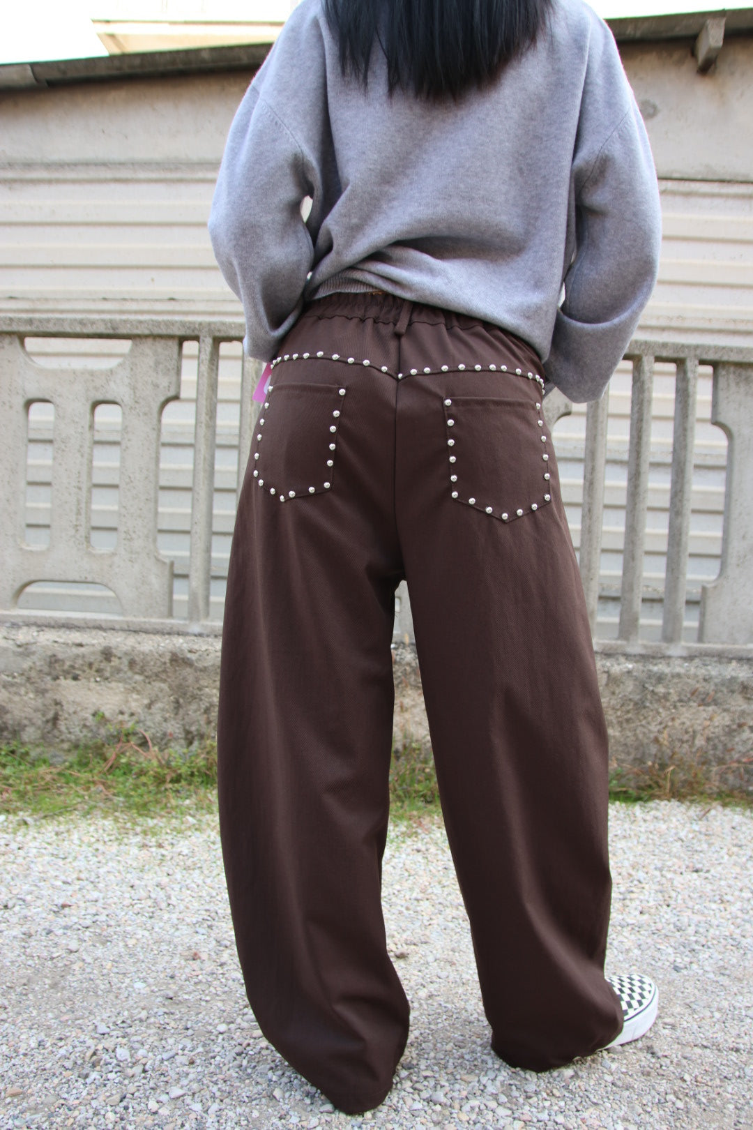 Pantaloni Gea Marrone
