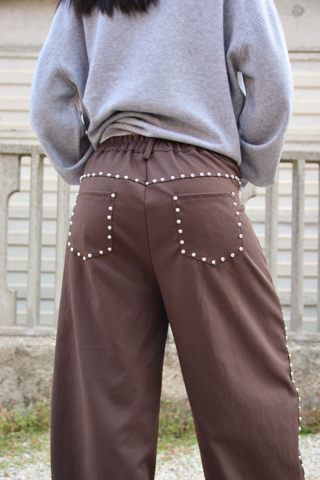 Pantaloni Gea Marrone