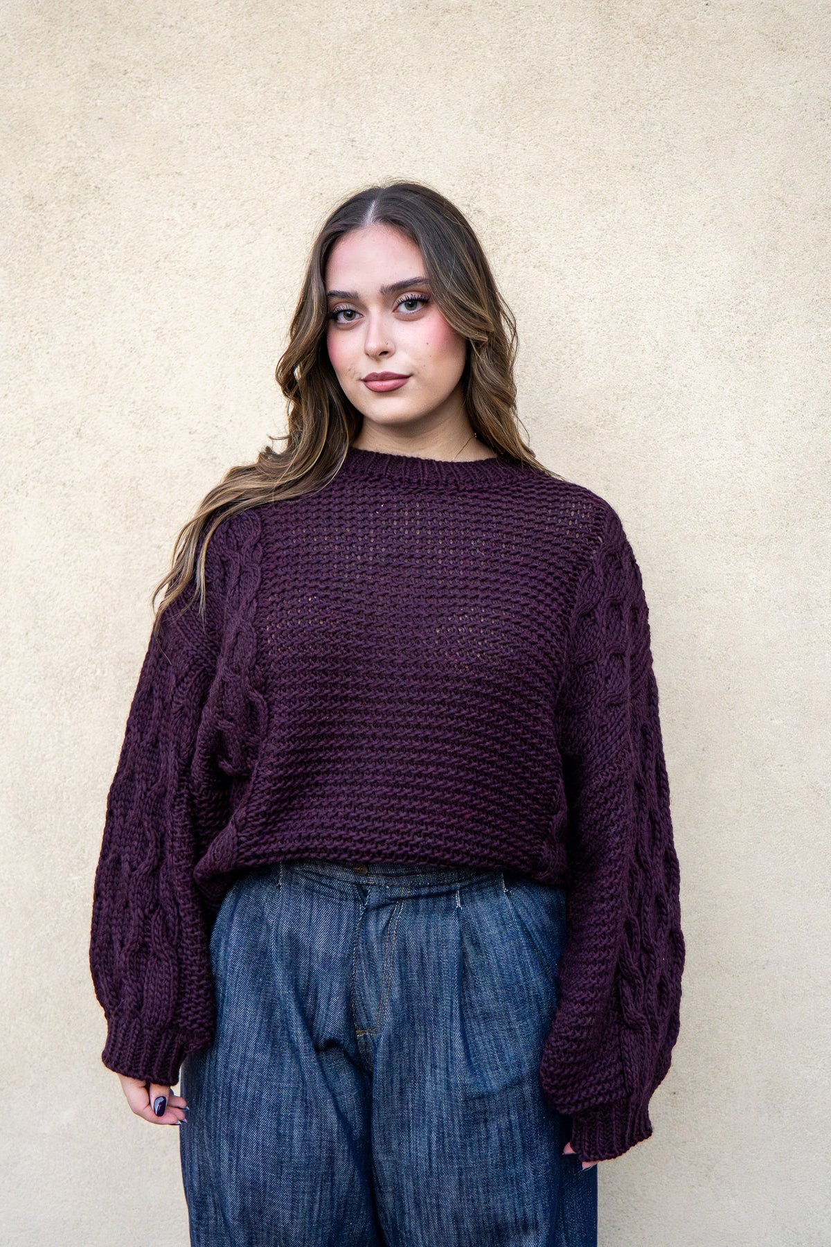 Maglione Kenny Bordeaux