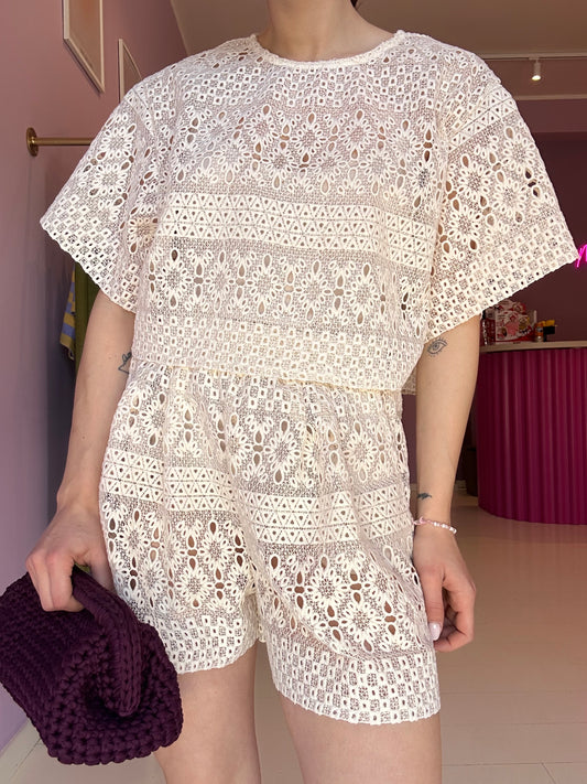 Blusa Kiki Crema