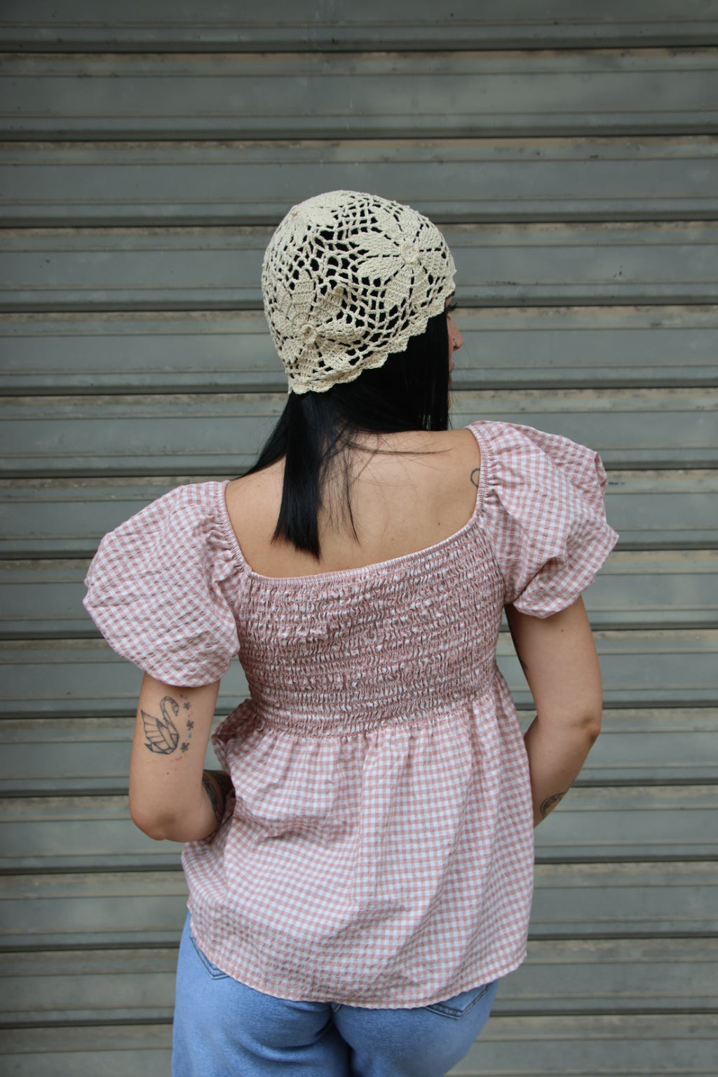 Maglia Vichy Rosa