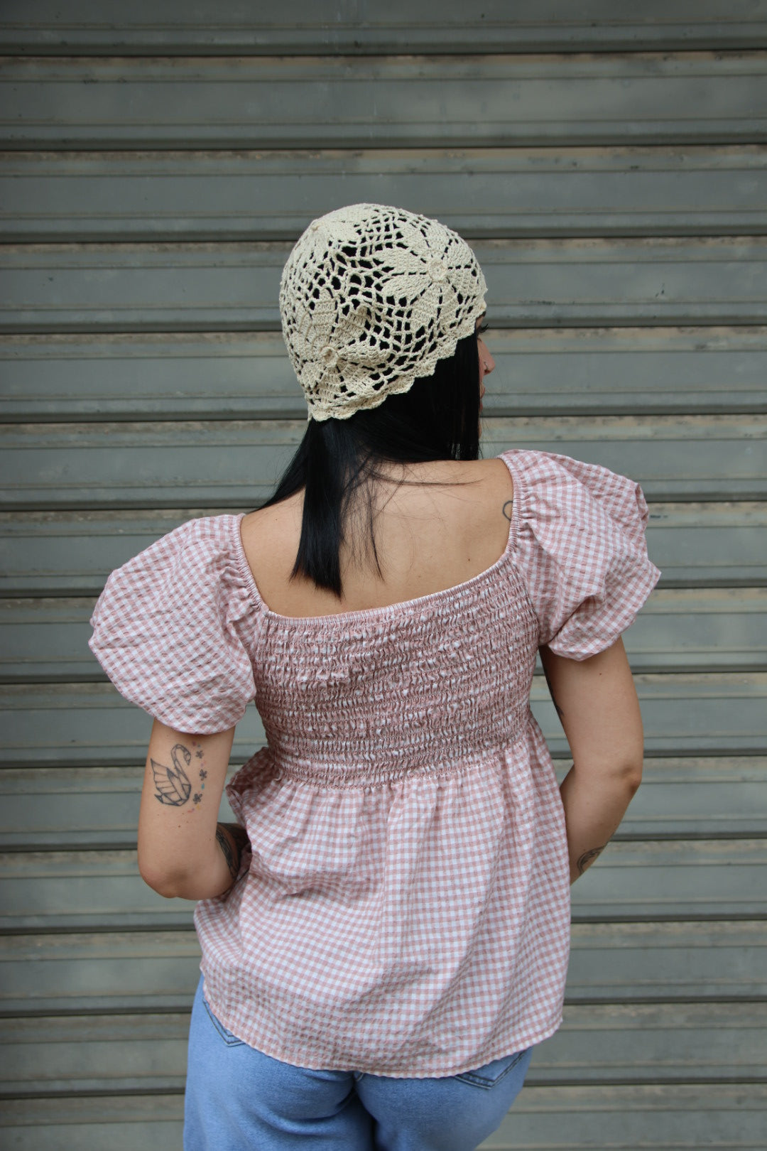 Maglia Vichy Rosa