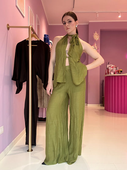 Pantalone Amanda Soft Green