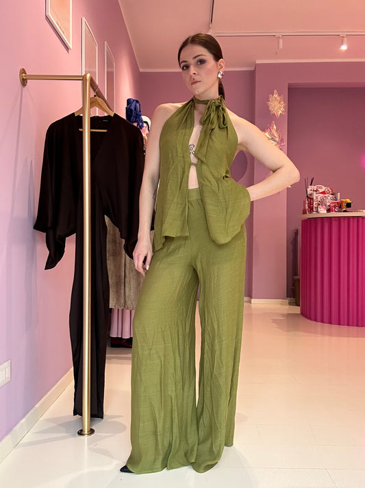 Pantalone Amanda Soft Green