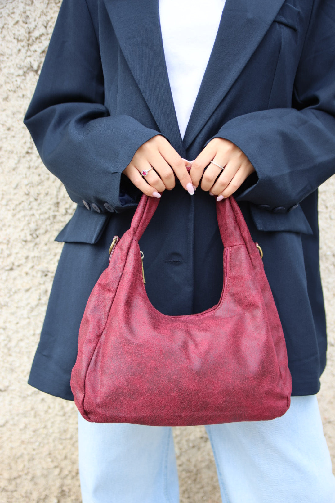 Borsa Léonie Bordeaux
