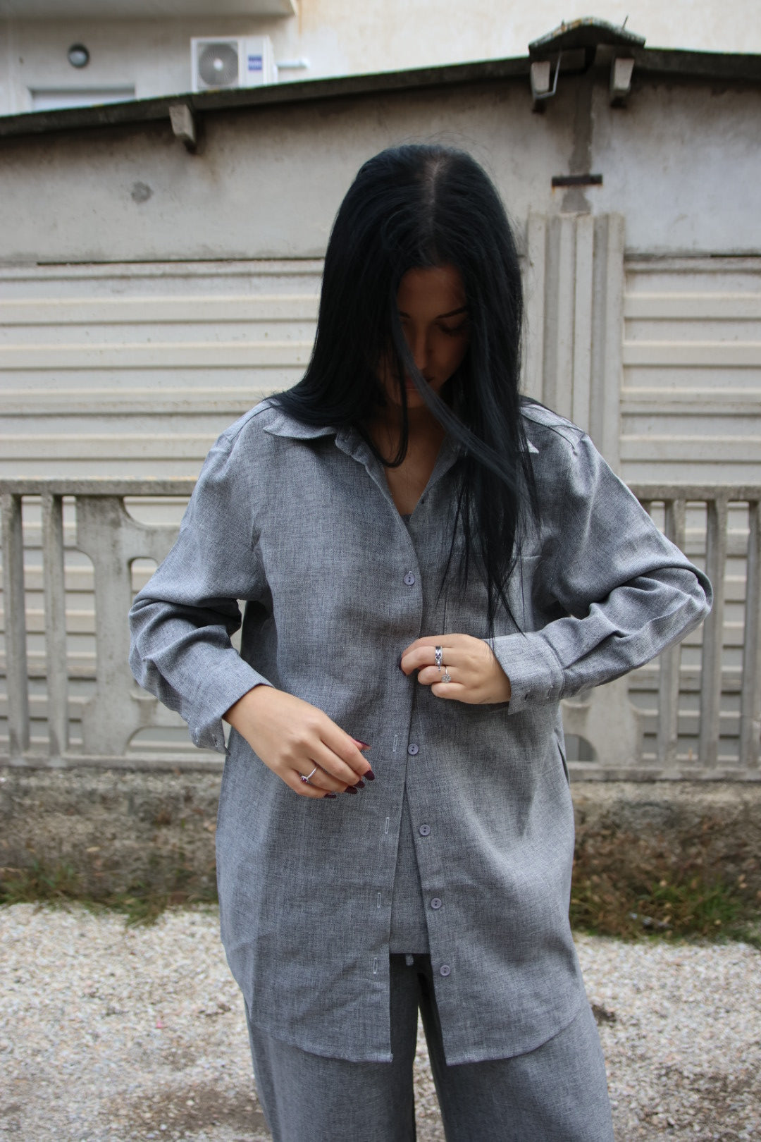 Camicia Diana Grigia