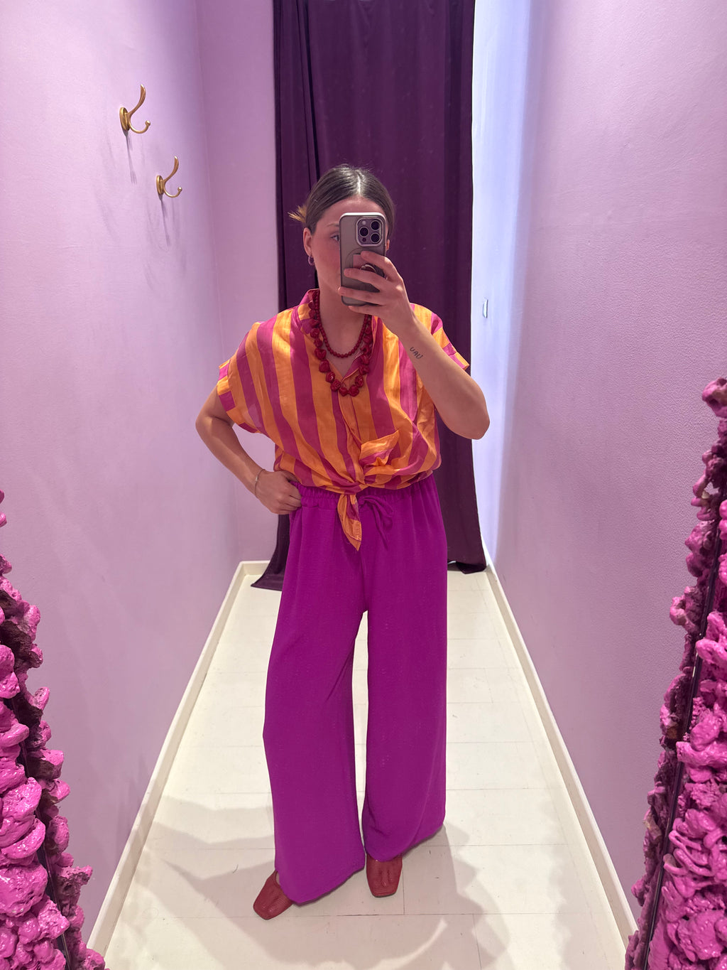Pantalone Milos Fucsia