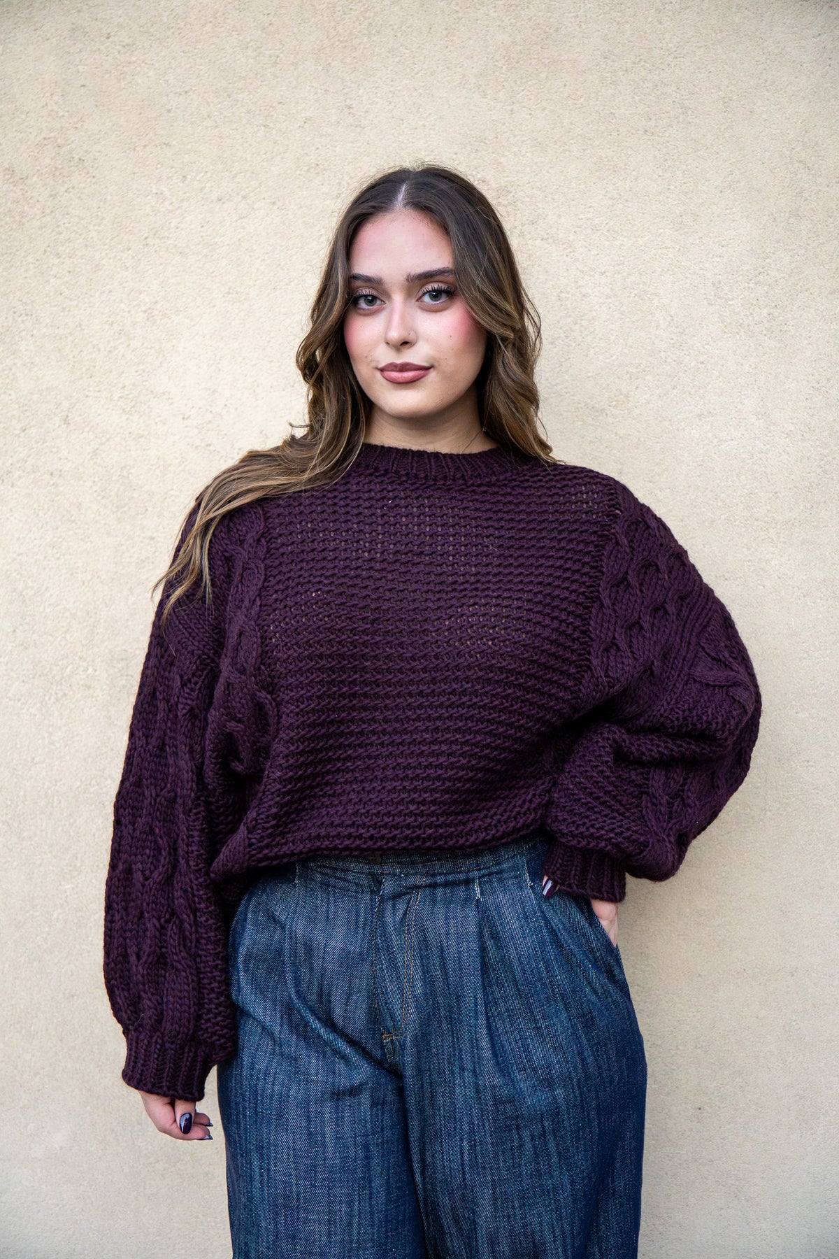 Maglione Kenny Bordeaux