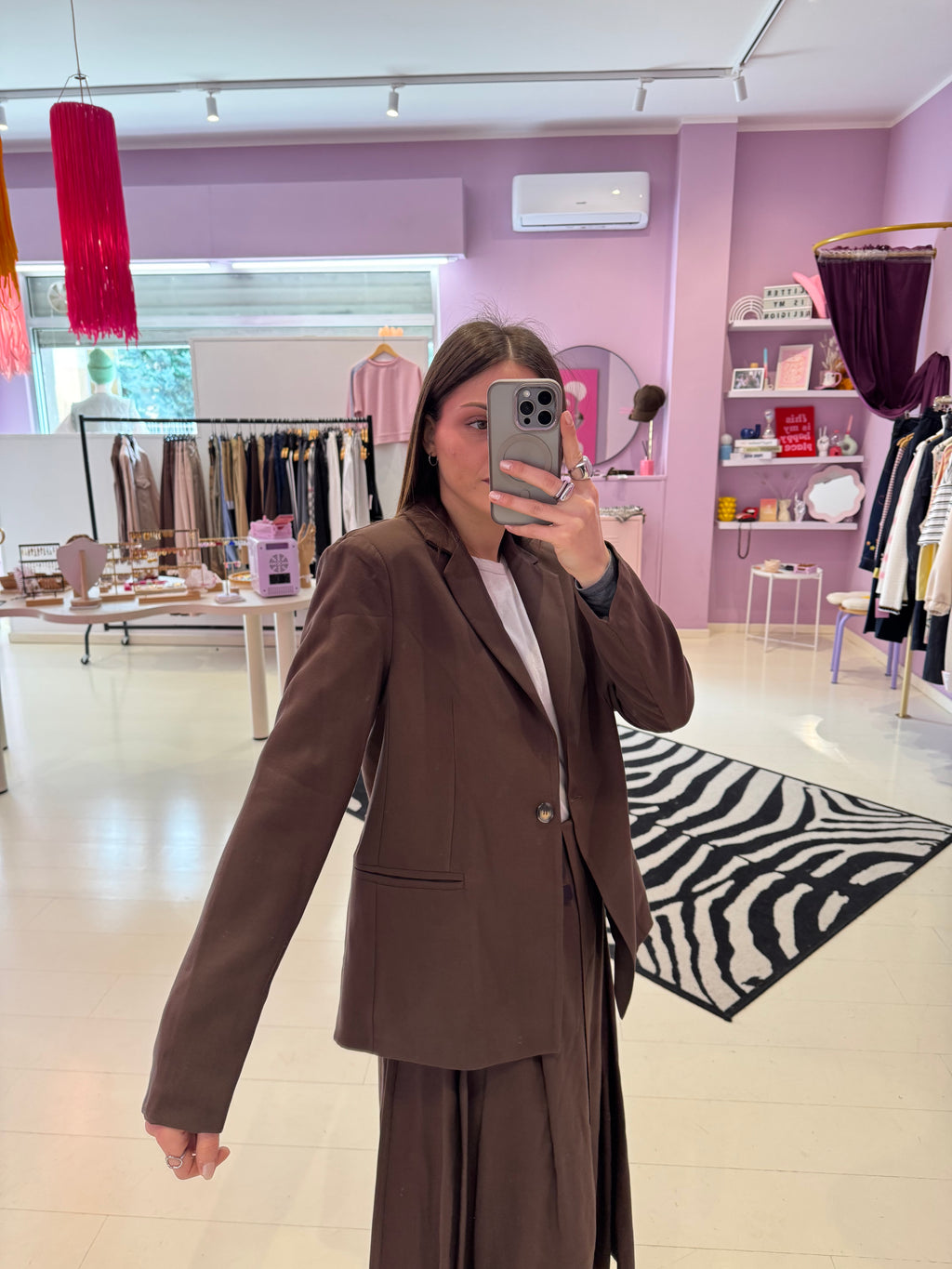Giacca Nia Choco