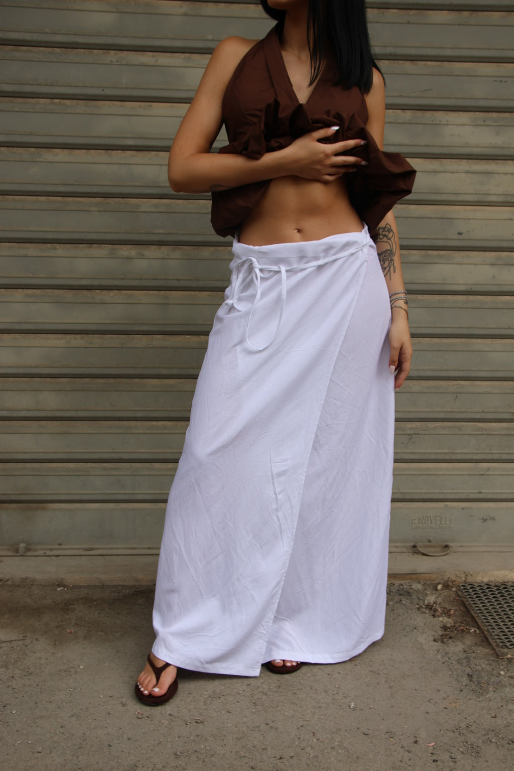 Pareo Melissa Bianco