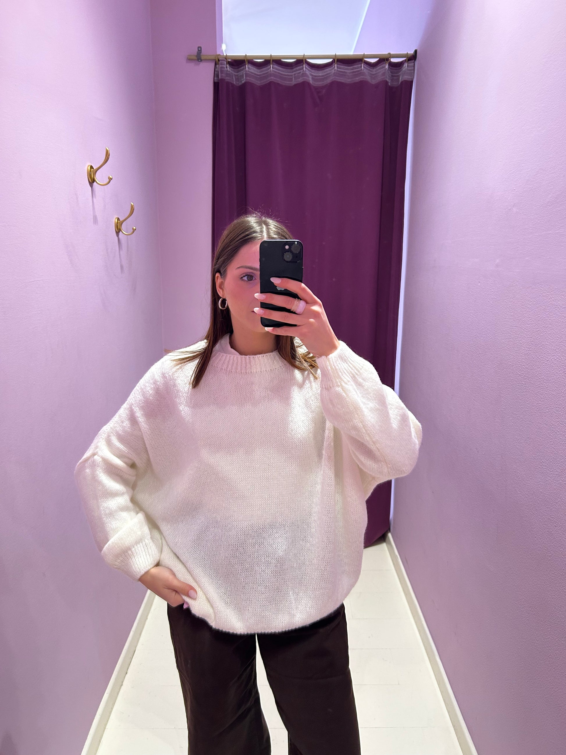 Maglione Kalu Bianco