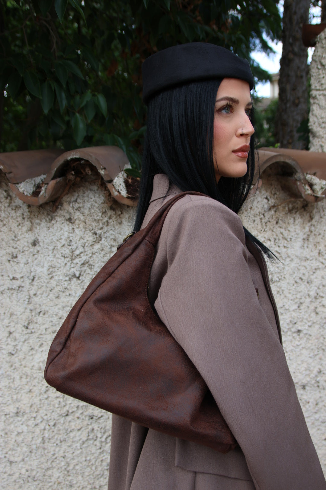 Borsa Léonie Choco