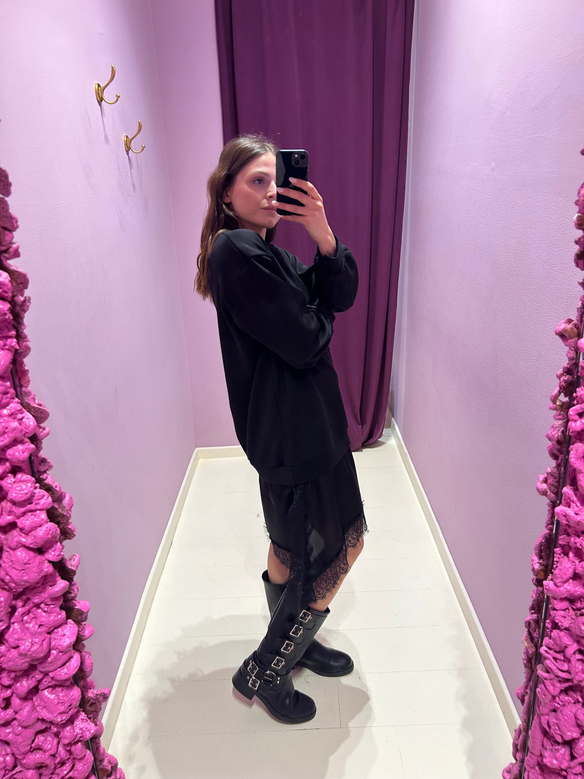 Felpa Dress Nina Nera