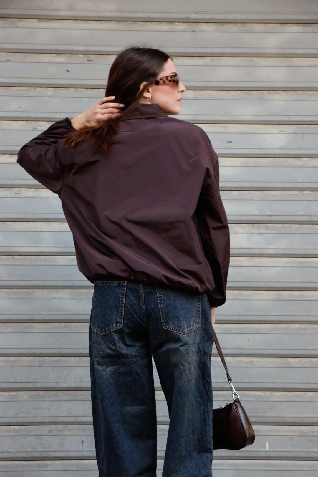Bomber Sfoderato Delia Choco