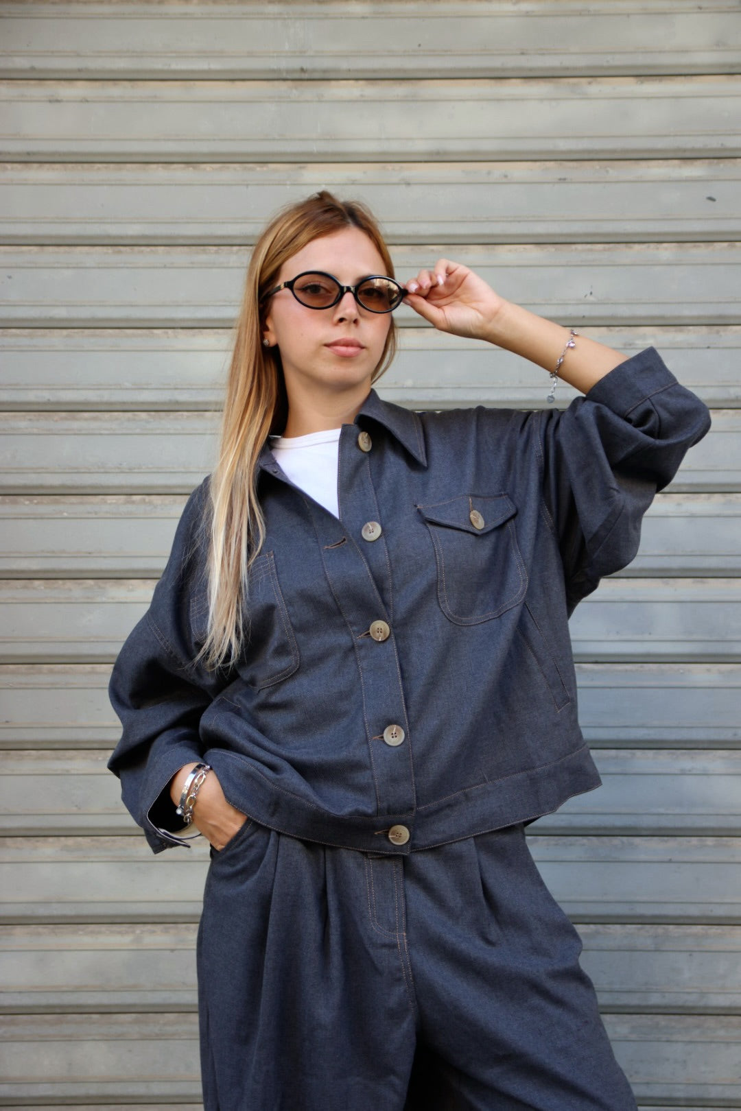 Camicia Ellen Grigia