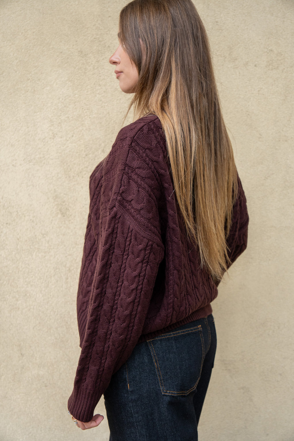 Maglione Camille Bordeaux
