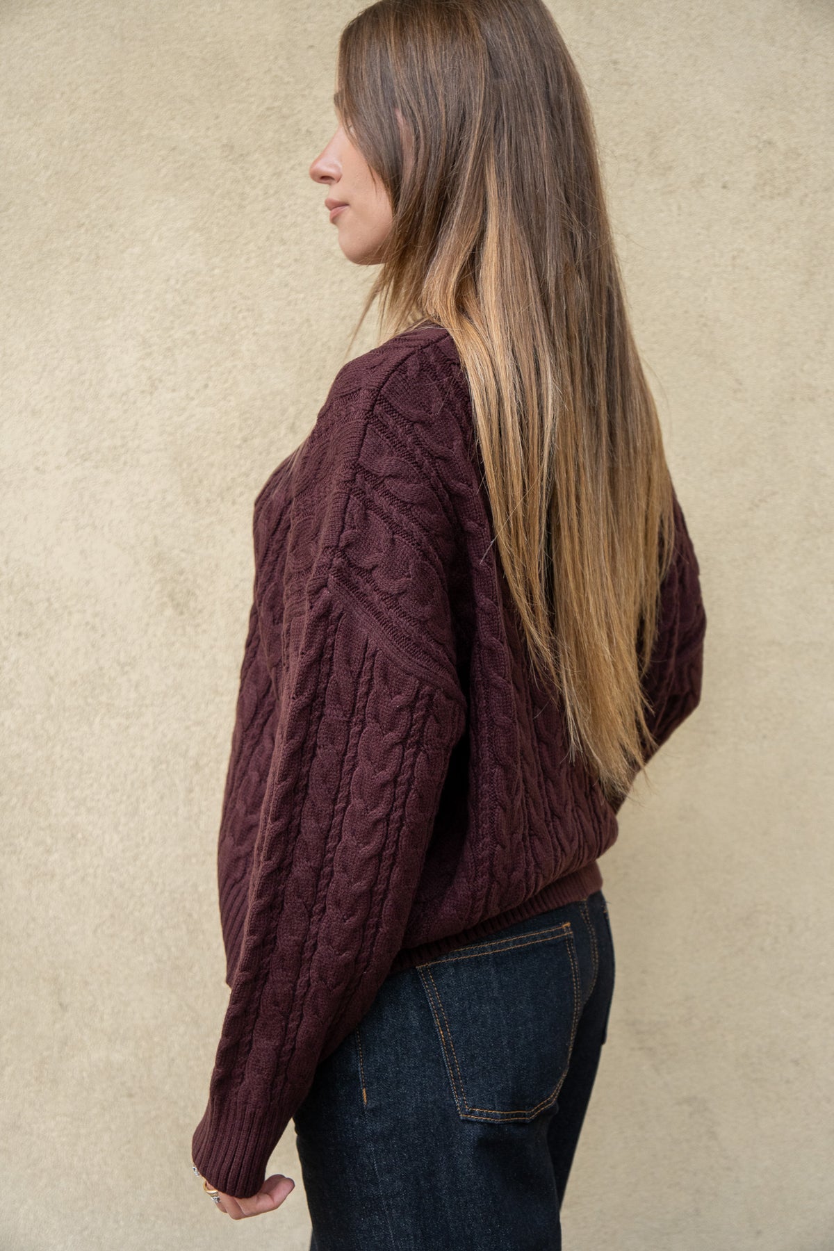 Maglione Camille Bordeaux