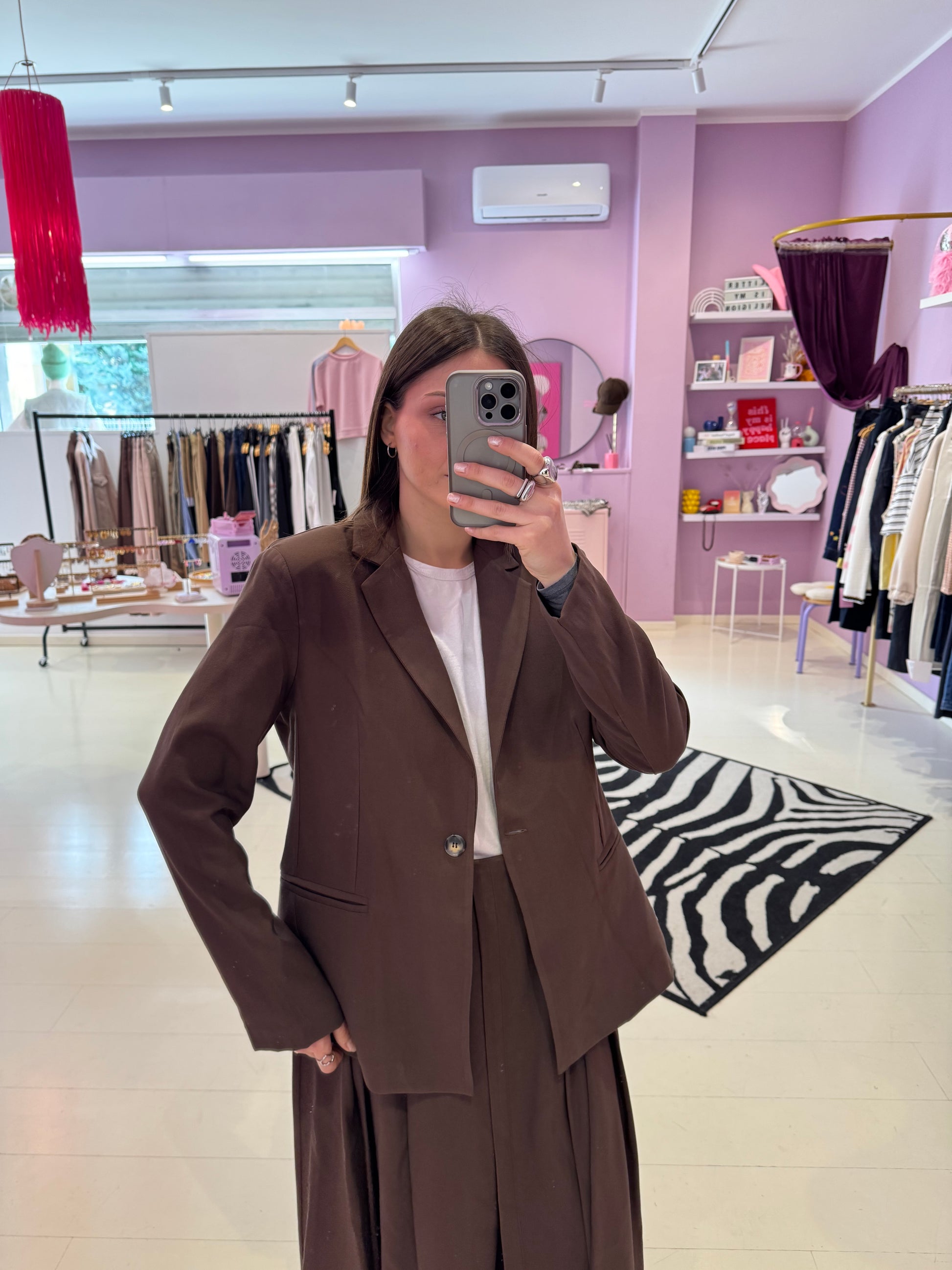 Giacca Nia Choco