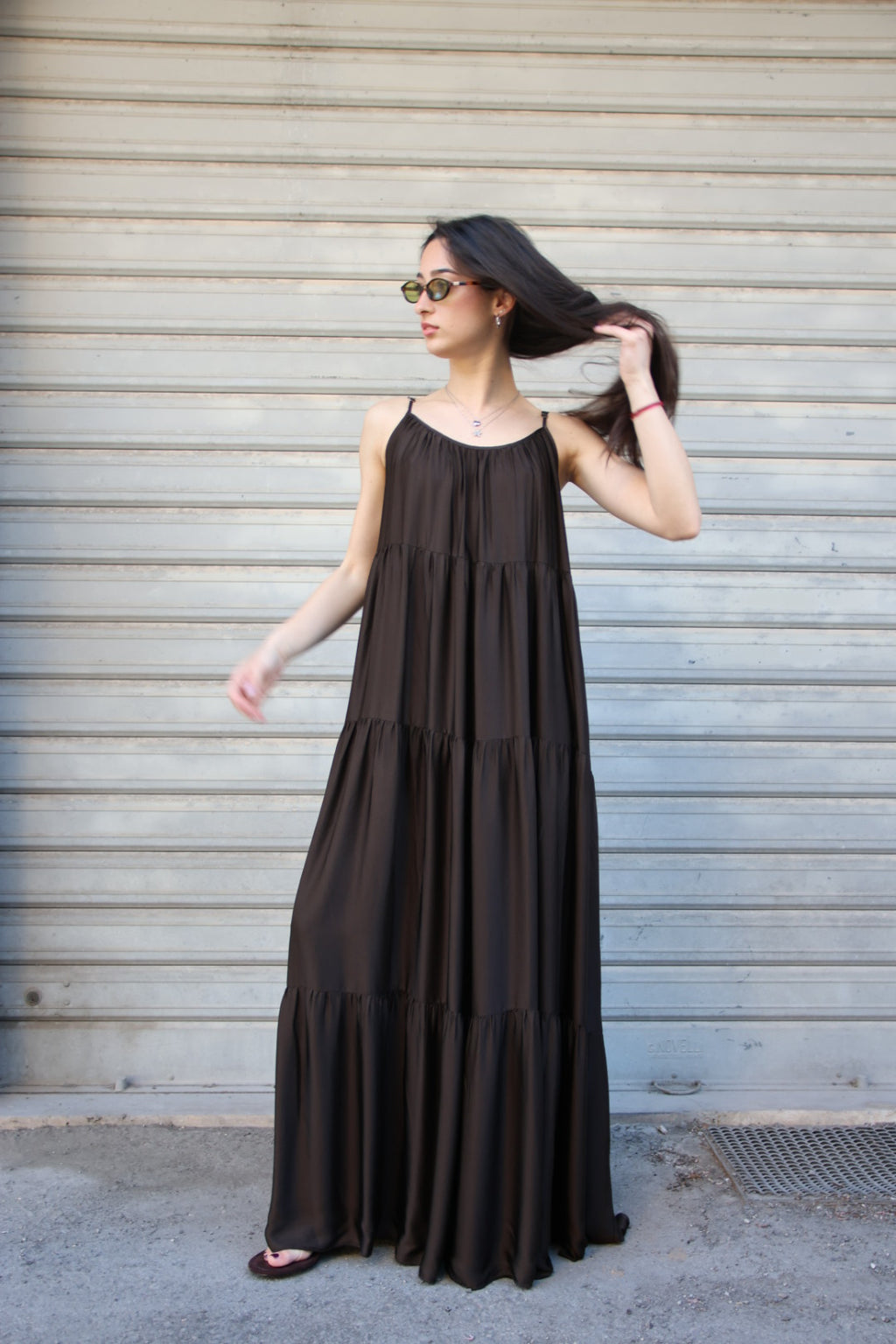 Vestito Athena Choco